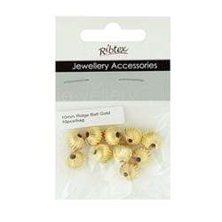 AussieSuperStore Jewellery Making Supplies JF Spacer Ridge Ball JF Spacer Ridge Ball | Jewellery Making Accessories 9323823101428 JF652